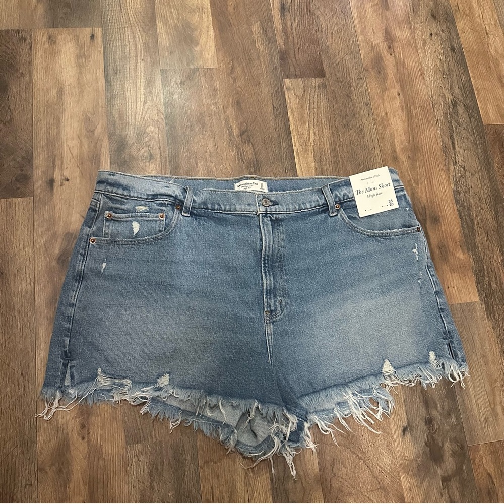 Abercrombie & Fitch High Rise Mom Short sz20 NWT